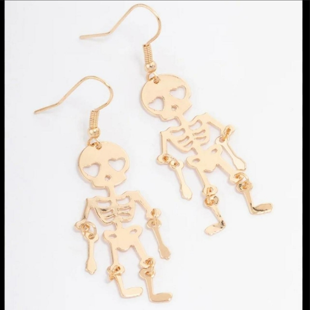 Lovisa Gold Skeleton Earrings